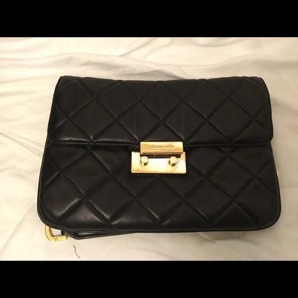 MICHAEL Michael Kors Quilted Soft Leather Flap Bag - Picture 8 of 10